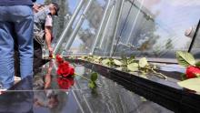 Flowers placed at Colorado Remembers ceremony