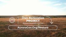 Graphic to volunteer for prairie restoration project